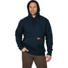 Milwaukee 2XL Navy Blue Heavy-Duty Pullover Hooded Sweatshirt Image 4