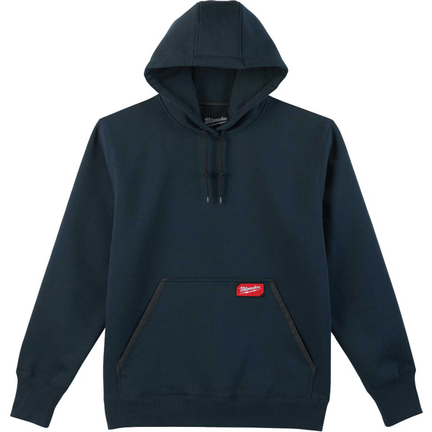 Milwaukee 2XL Navy Blue Heavy-Duty Pullover Hooded Sweatshirt Image 1