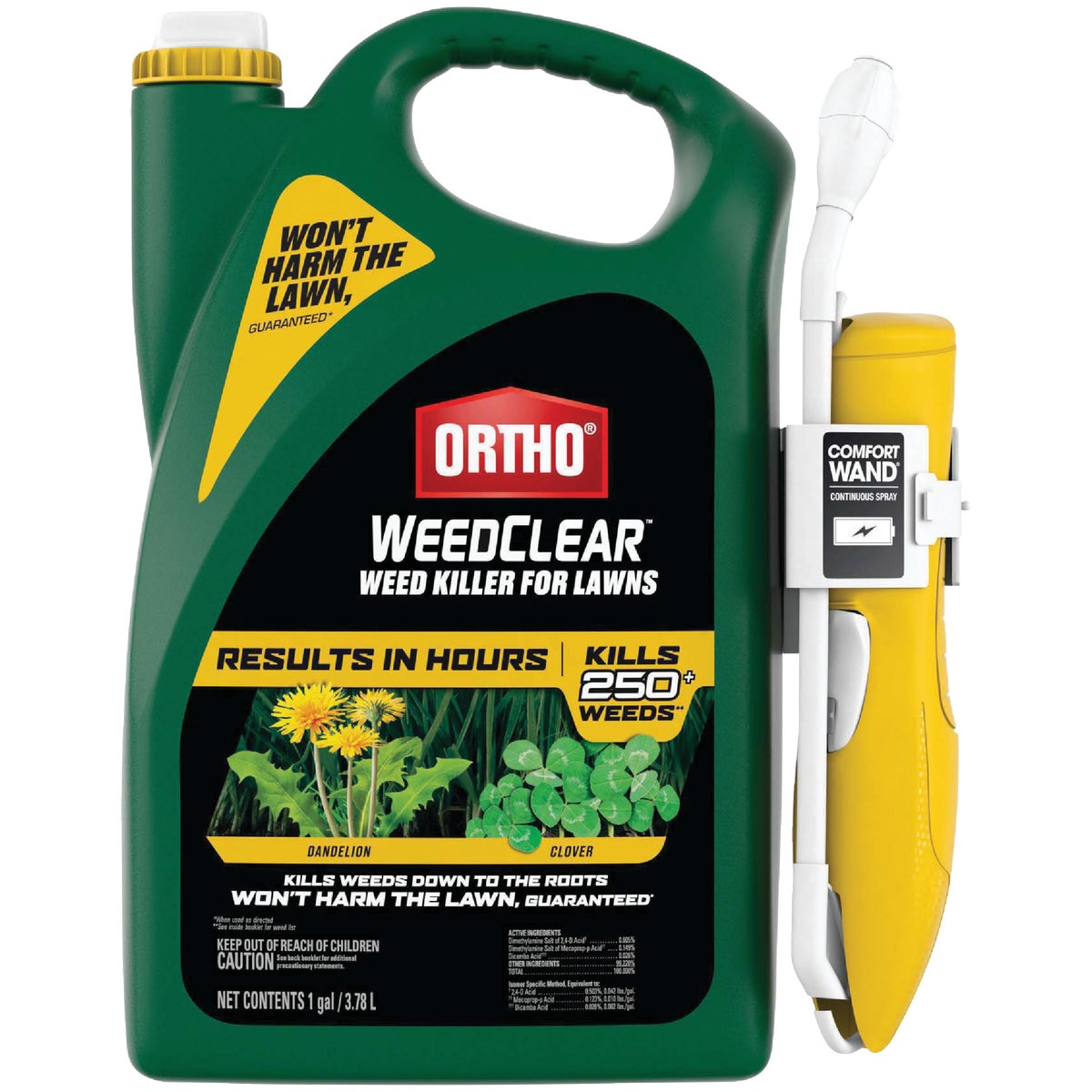 Ortho WeedClear 1 Gal. Ready To Use Weed Killer For Lawns with Comfort Wand