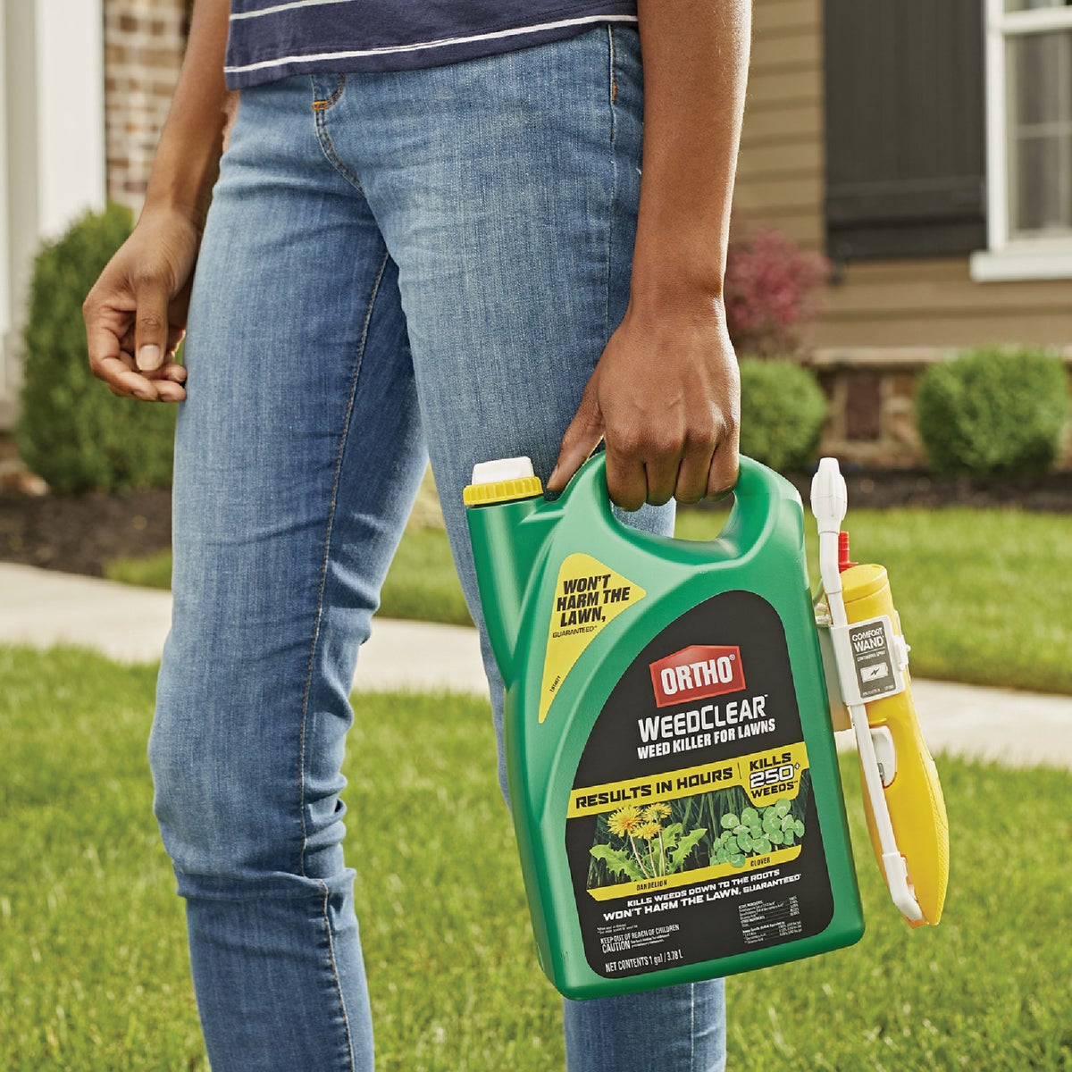 Ortho WeedClear 1 Gal. Ready To Use Weed Killer For Lawns with Comfort Wand Image 2