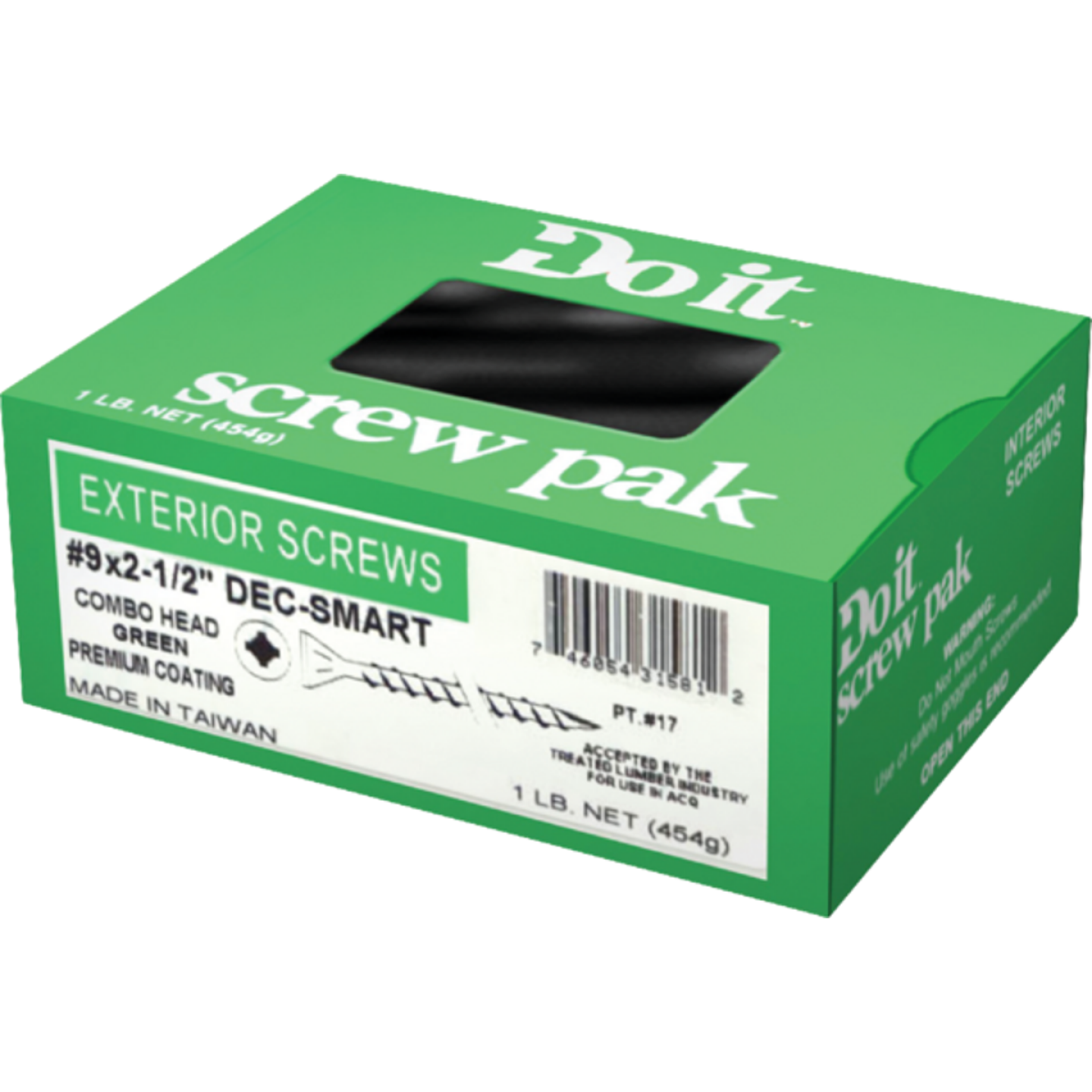 Do it #9 x 2-1/2 In. Primeguard Plus Premium-Coated Combo Bugle-Head Exterior Screw (1 Lb. Box) Image 2