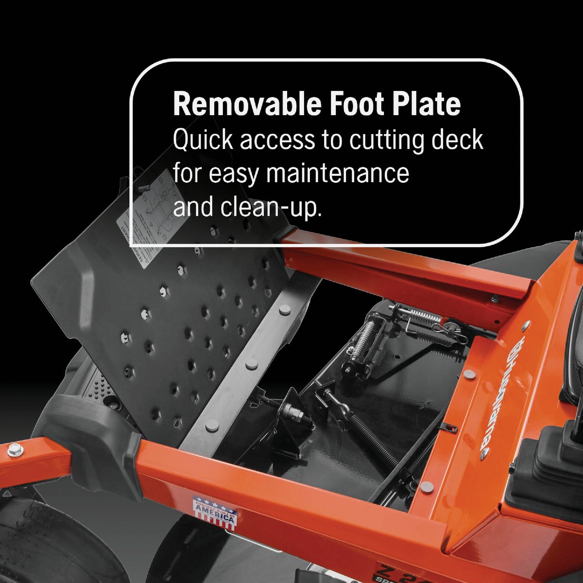 Husqvarna Z242F Special Edition 42 In. 21.5HP V-Twin Zero-Turn Riding Lawn Mower Image 7