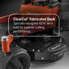 Husqvarna Z242F Special Edition 42 In. 21.5HP V-Twin Zero-Turn Riding Lawn Mower Image 3