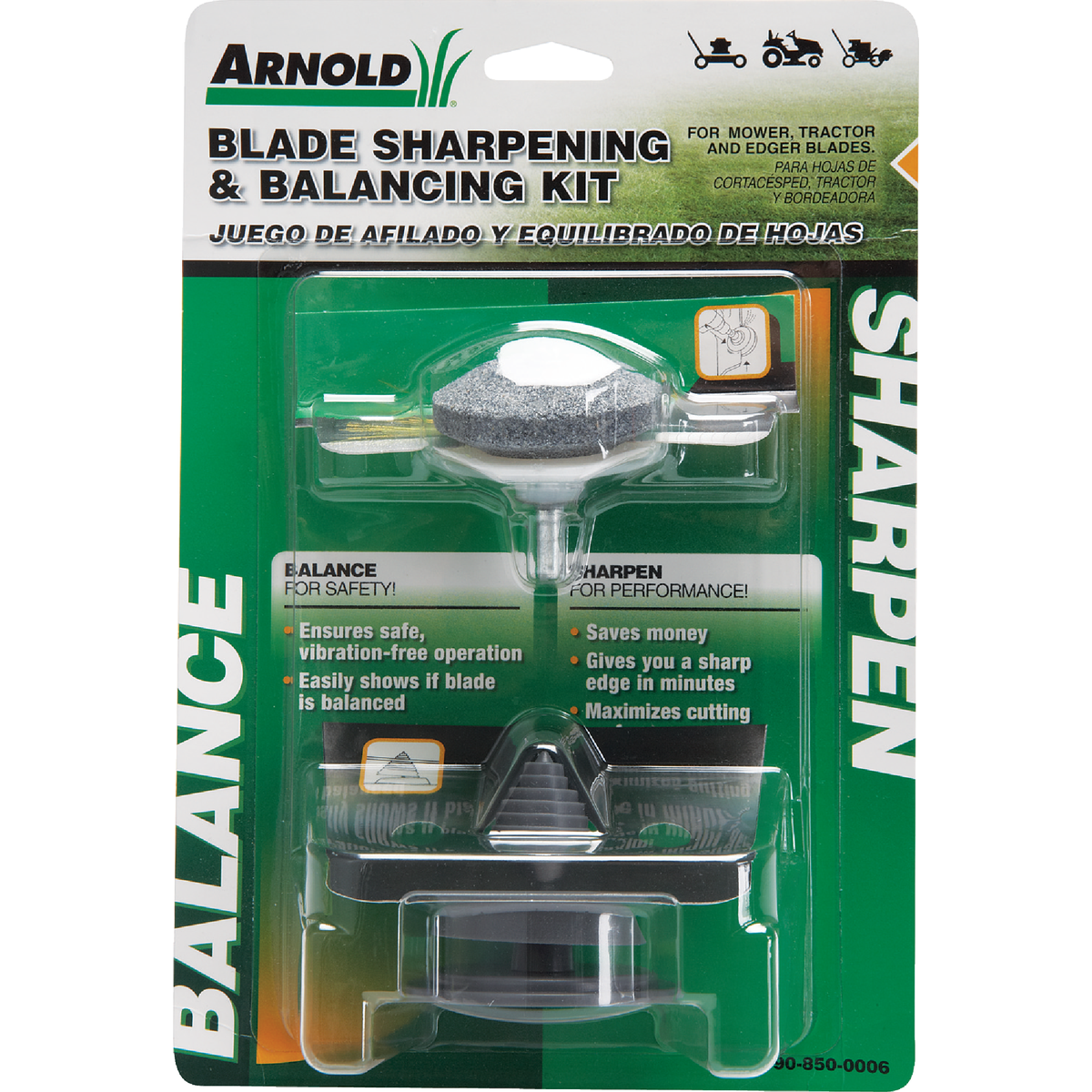 Arnold Lawn Mower Blade Sharpener & Balancer Kit Image 2