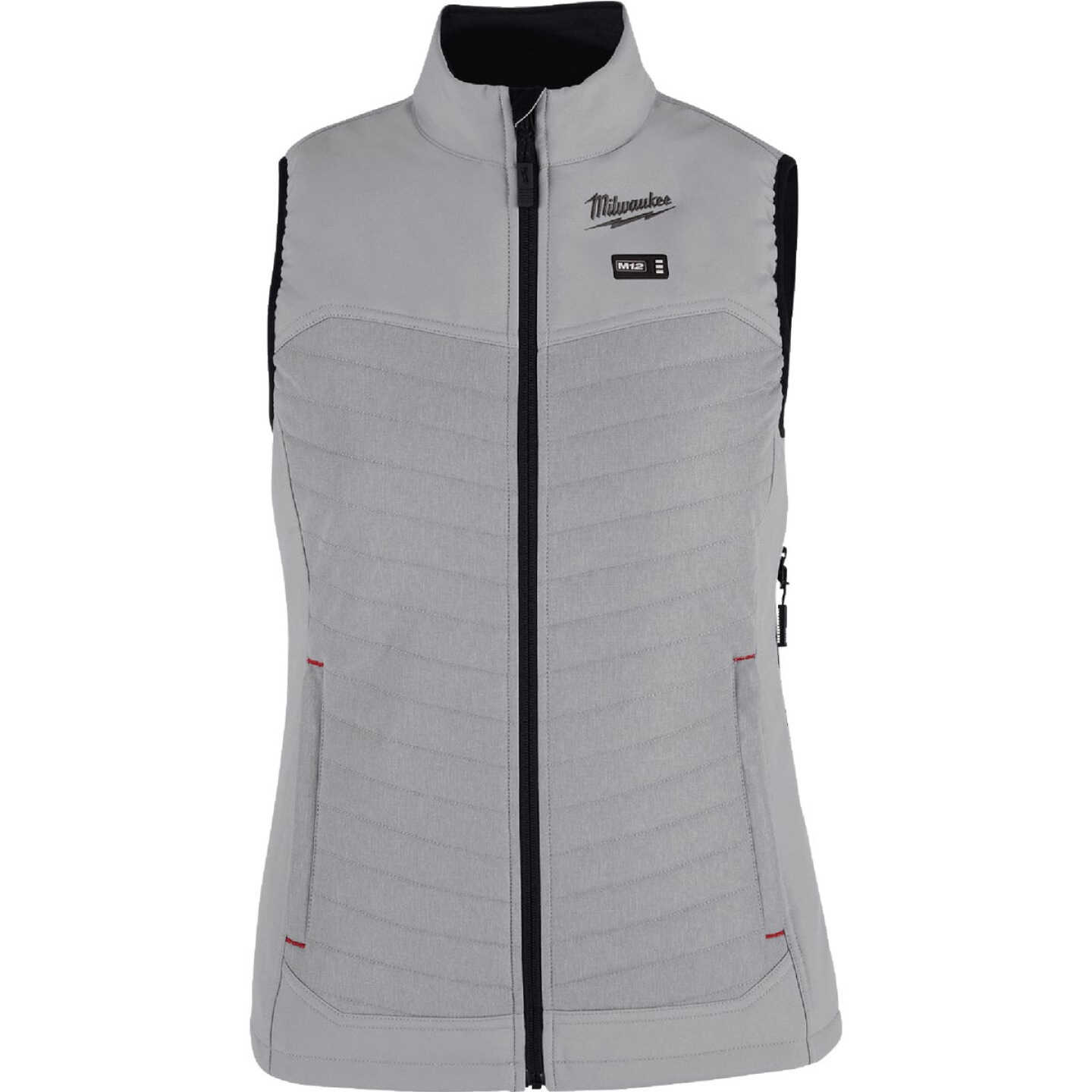 Milwaukee M12 AXIS Women's Gray Cordless Heated Vest, M Image 1