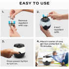 Thermacell 9 Hr. Black Lighted Rechargeable Mosquito Repeller Image 4