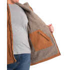 Berne Softstone Women's XL Brown Duck Sherpa-Lined Vest Image 4