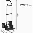 COSCO Load Assist 800 Lb. P-Handle Hand Truck Image 2
