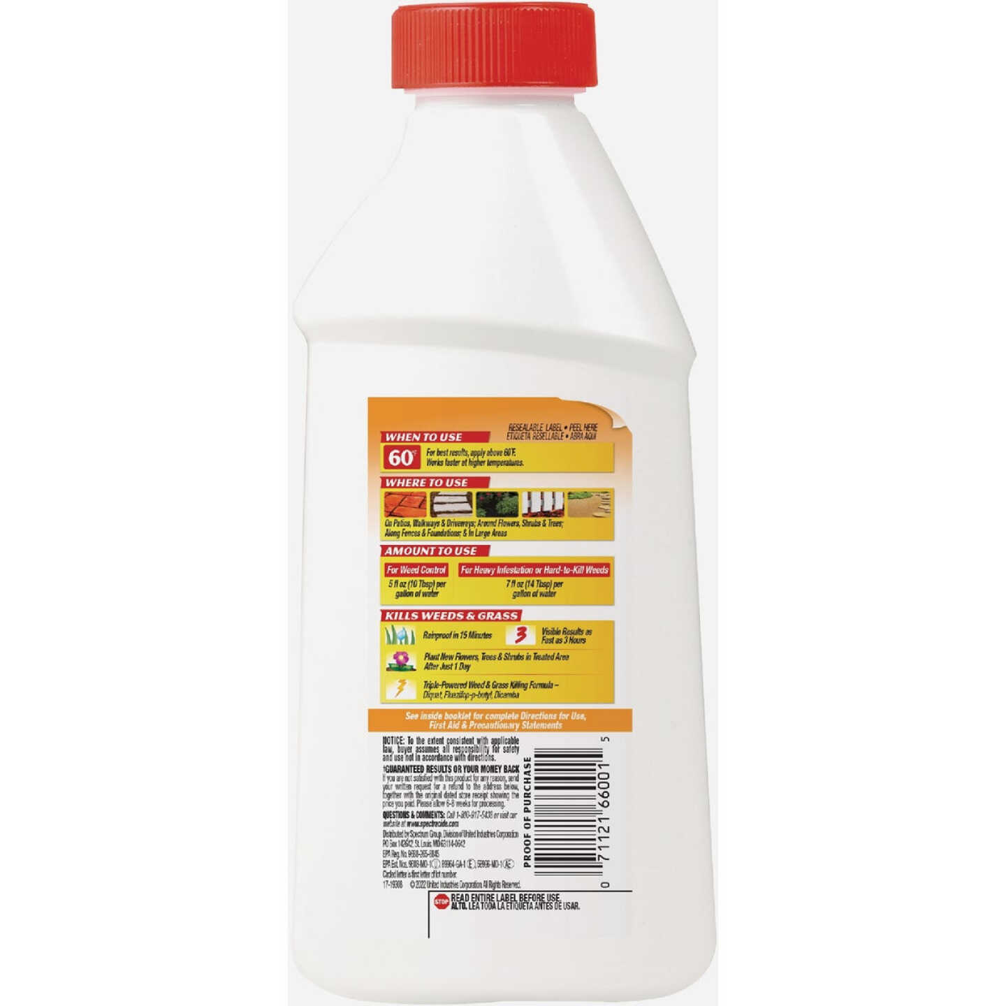 Spectracide Weed & Grass Killer2 16 Oz. Concentrate Image 3