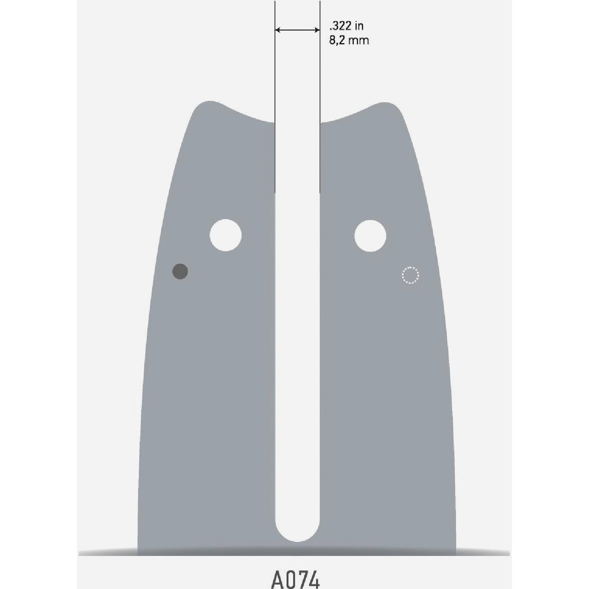 Oregon AdvanceCut 16 In. 55 Drive Links Bar & S55 Chain Replacement Combo Image 3