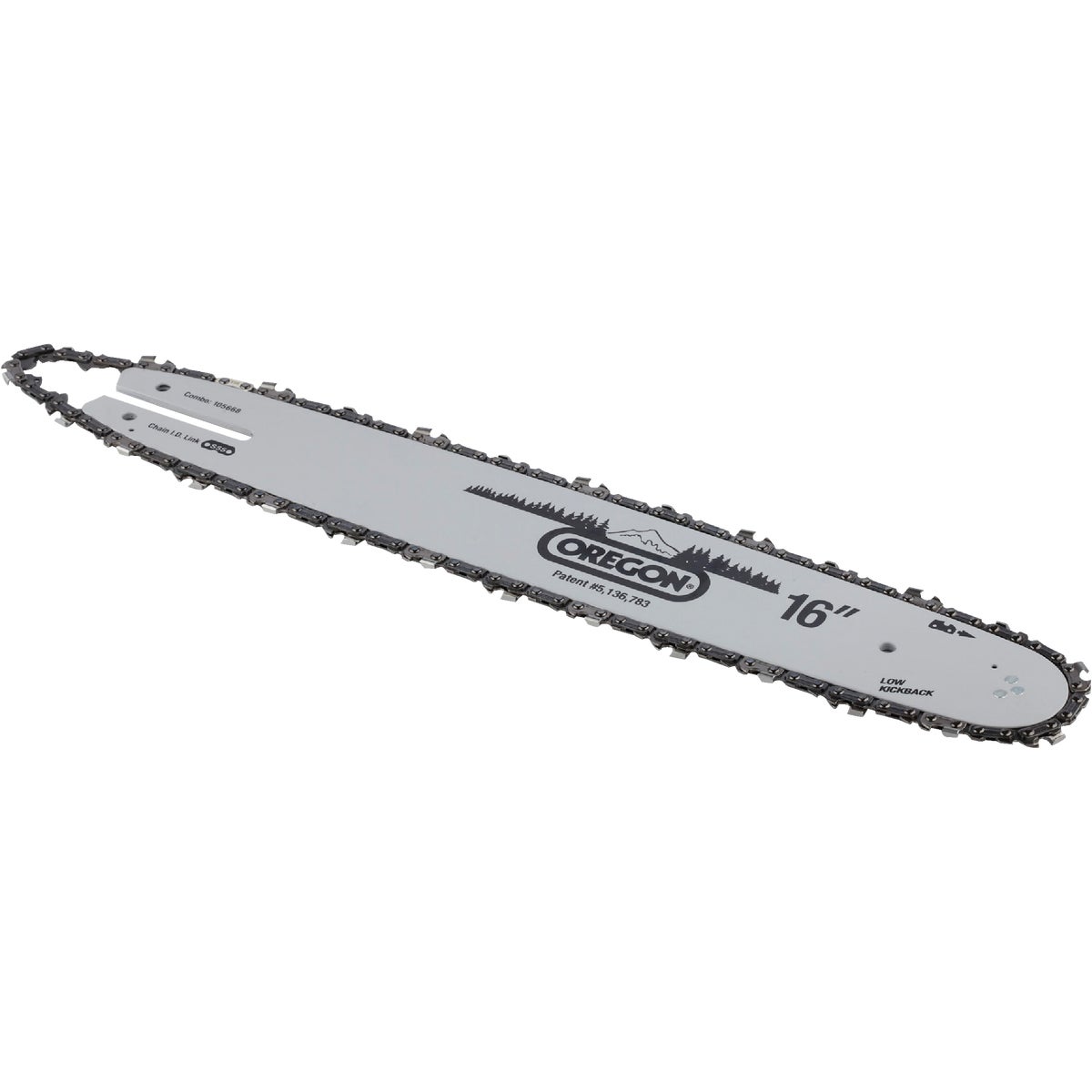 Oregon AdvanceCut 16 In. 55 Drive Links Bar & S55 Chain Replacement Combo Image 7