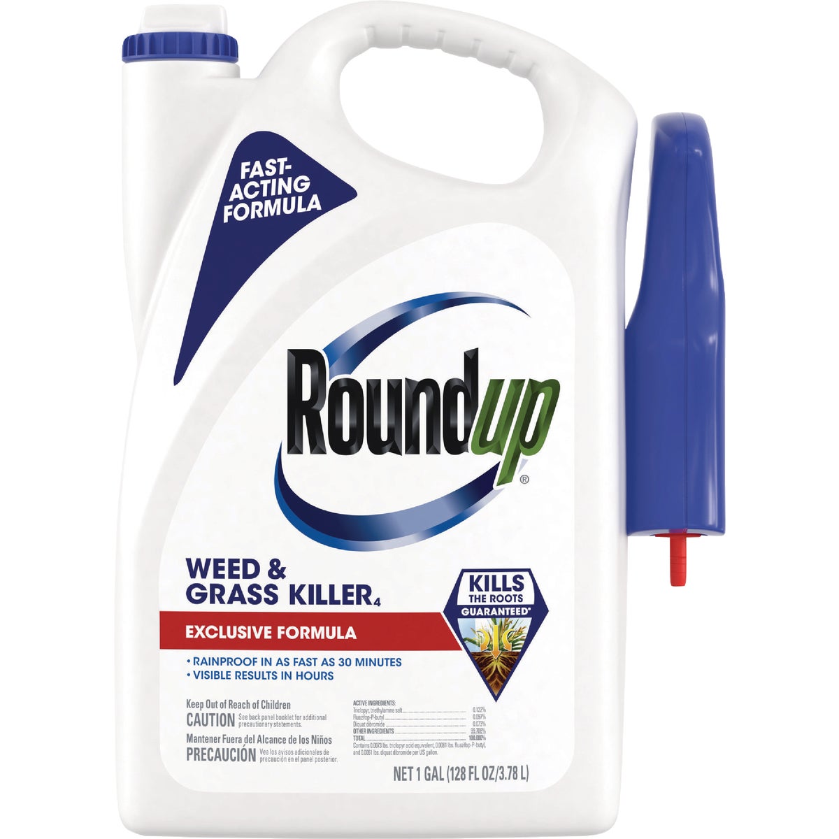 Roundup 1 Gal. Exclusive Formula Trigger Spray Weed & Grass Killer