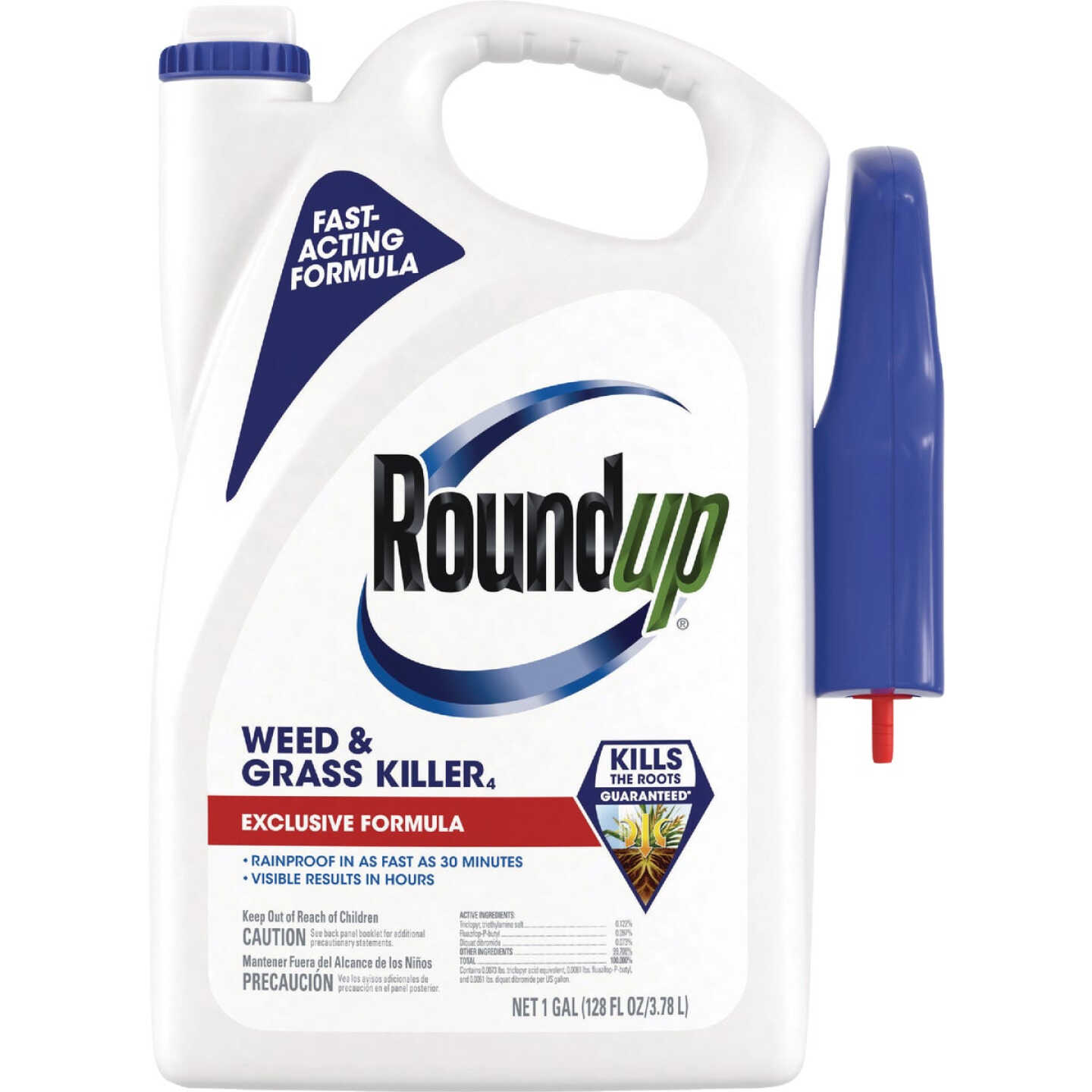 Roundup 1 Gal. Exclusive Formula Trigger Spray Weed & Grass Killer Image 1