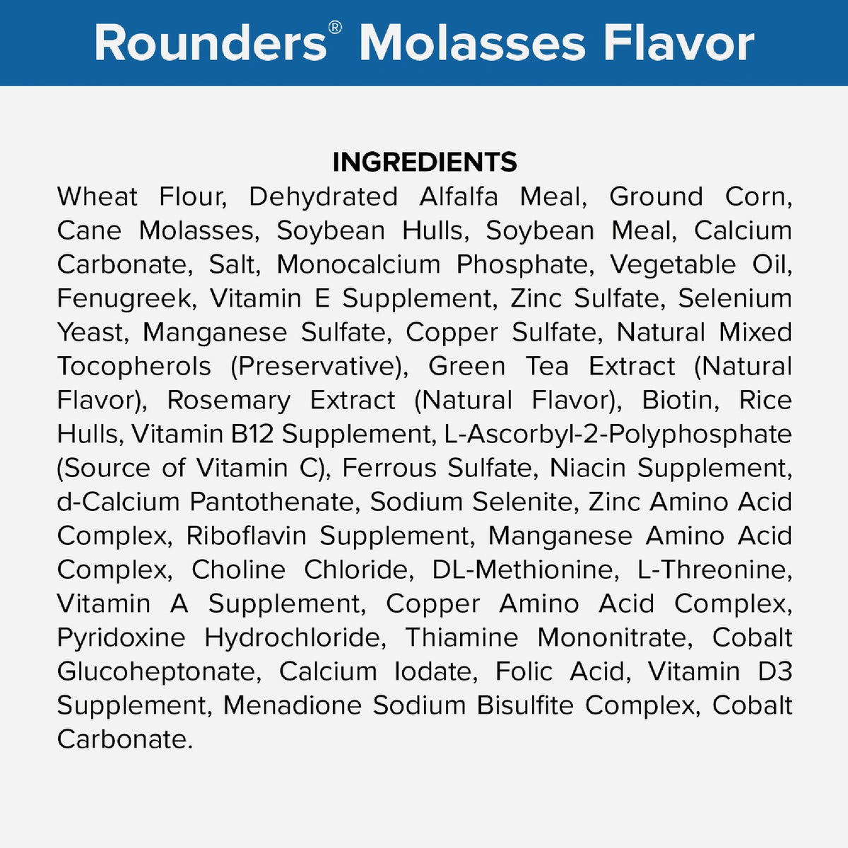 Kent Rounders 30 Oz. Molasses Horse Treats Image 3