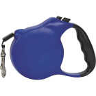 Boss Pet Casual Canine 12 Ft. Blue Medium Belted Retractable Lead Image 1