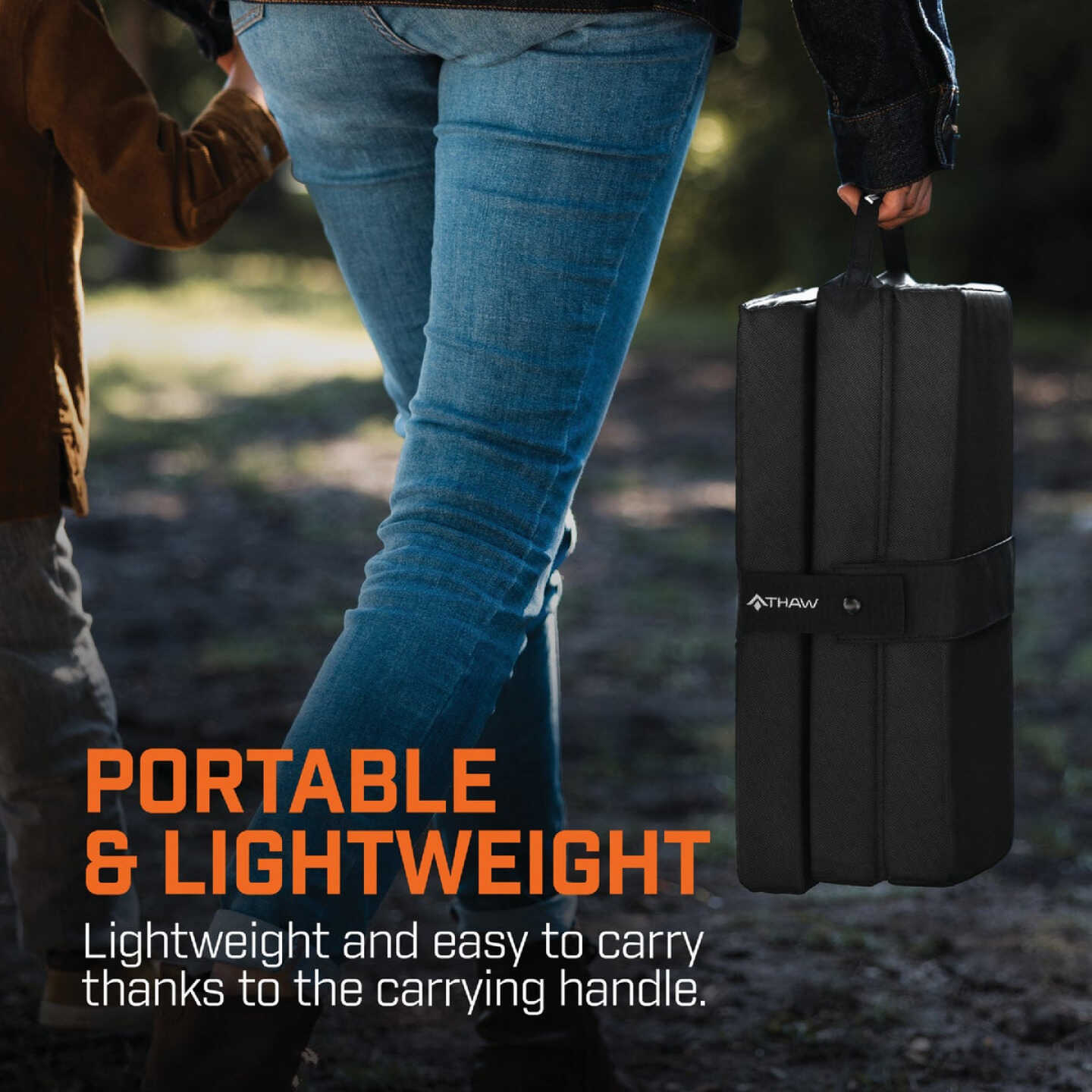 Thaw Rechargeable Heated Seat Cover with Power Bank Image 6