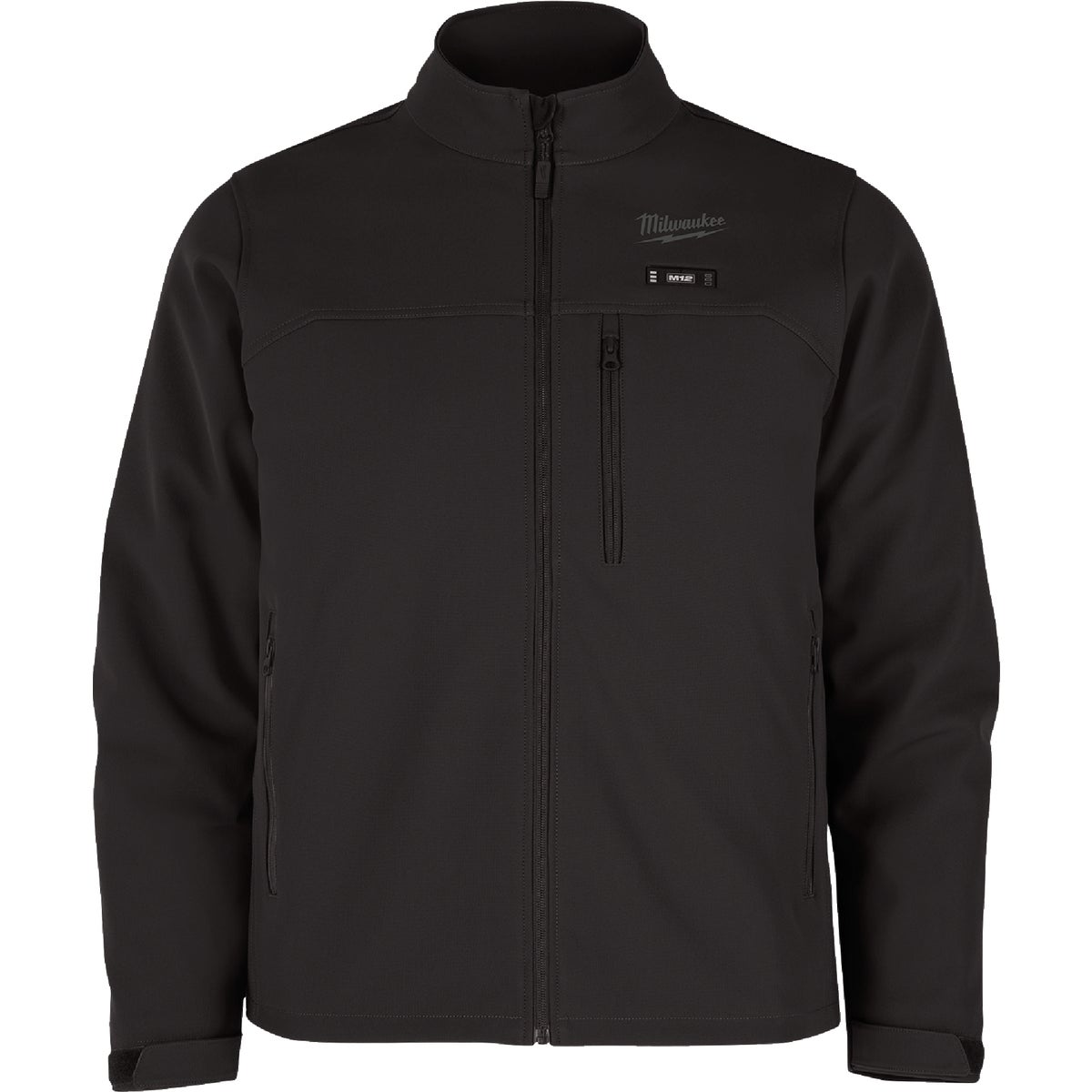 Milwaukee M12 TOUGHSHELL Men's Black Cordless Heated Jacket, M Image 1