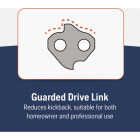 Husqvarna X-Cut 18 In. Pixel Chain Semi-Chisel (CS) Image 5