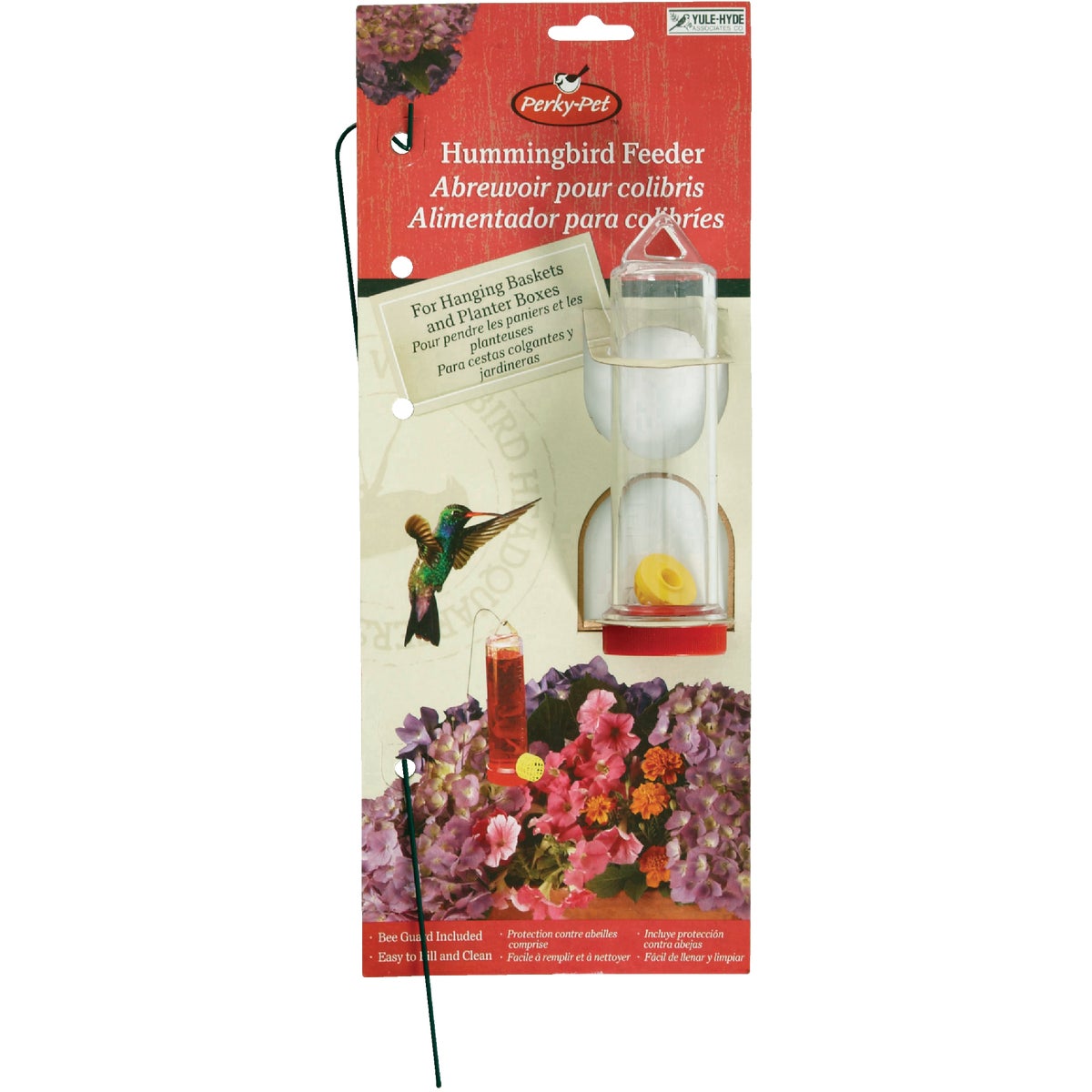 Perky-Pet 3 Oz. Plastic Planter Hummingbird Feeder Image 2