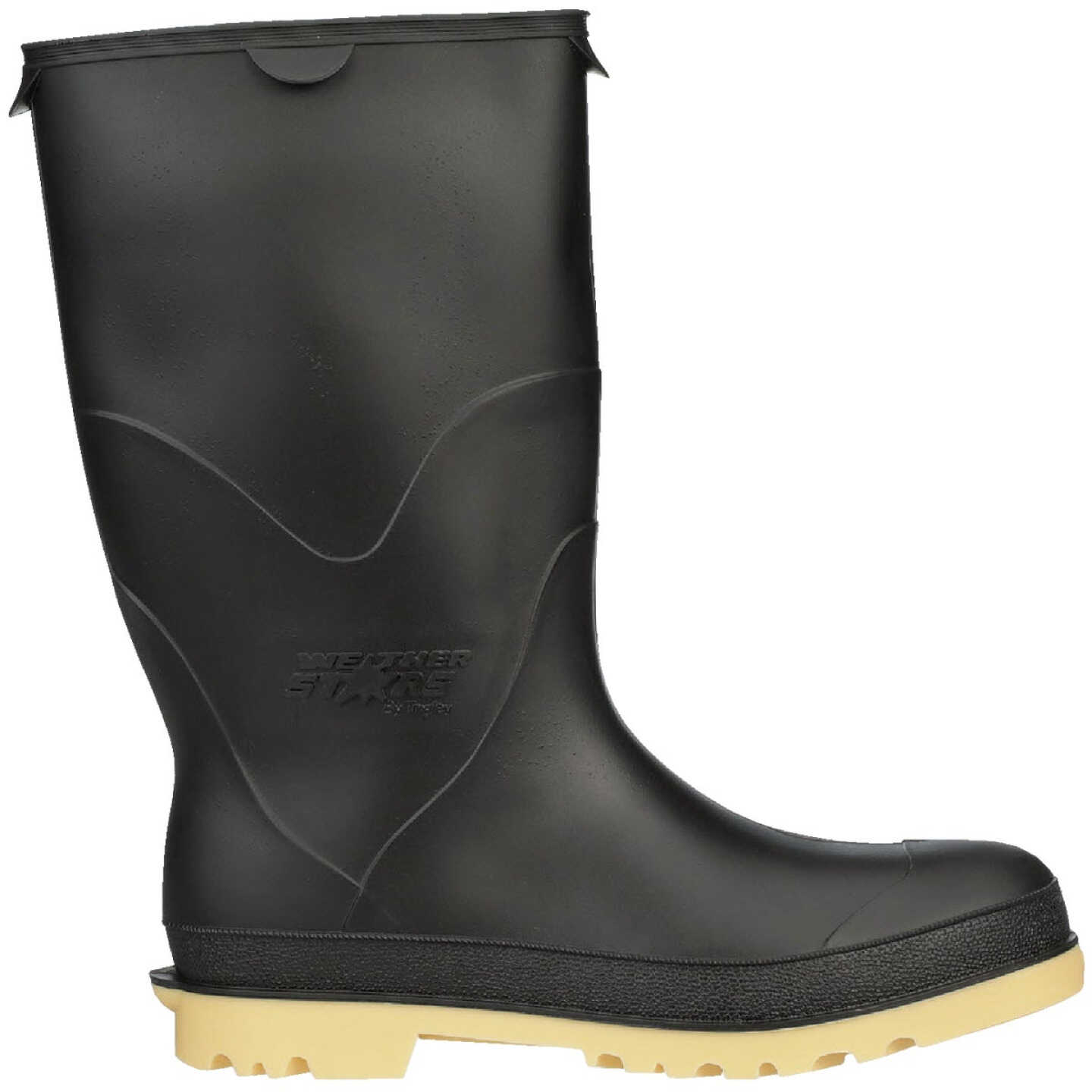 Tingley StormTracks Kids Size 3 Black Rain Boots Image 1