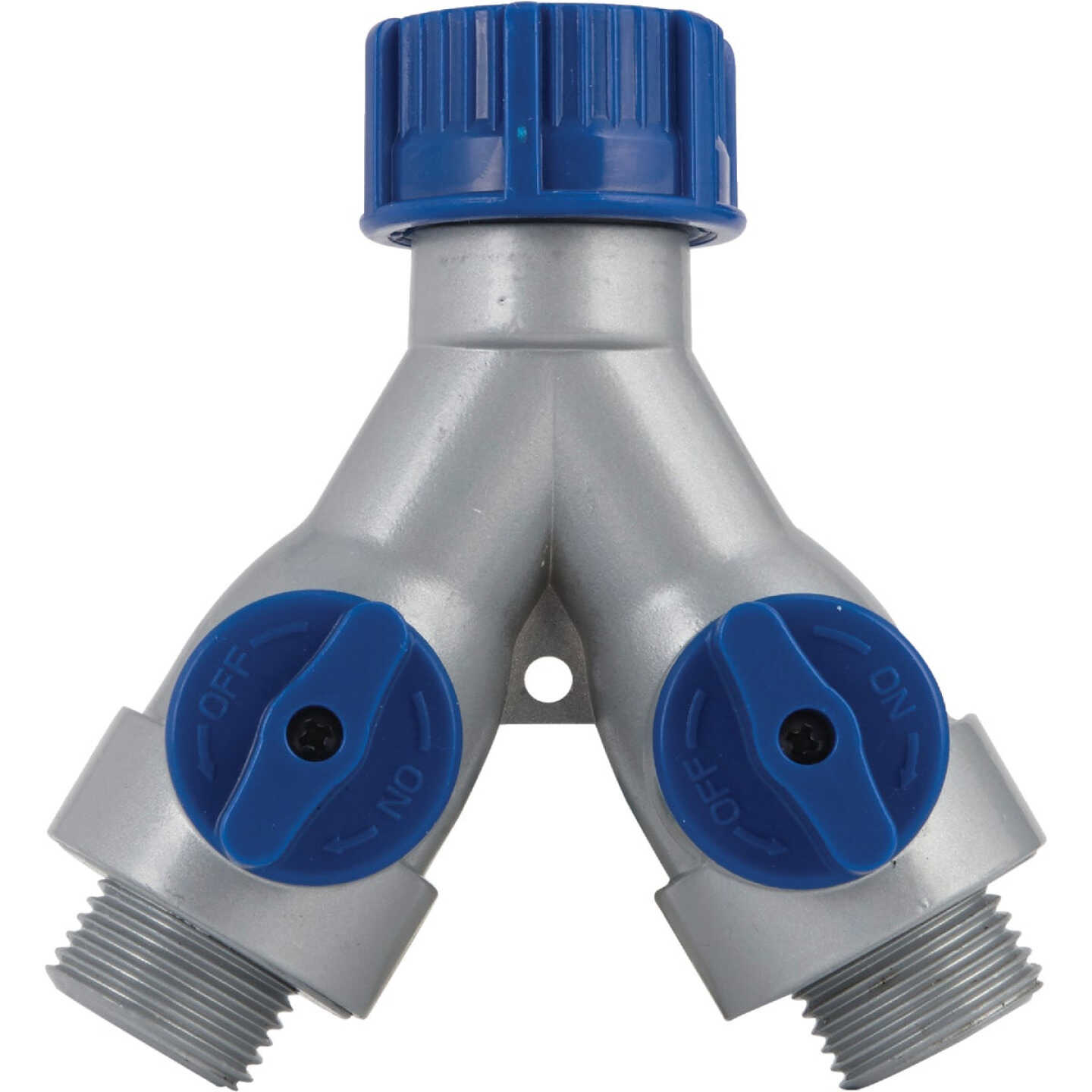 Best Garden Poly Full Flow Y-Connector Hose Shutoff Valve Image 3