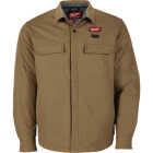 Milwaukee M12 Men's 2XL Khaki Heated Shirt Jacket Image 2