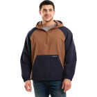 Berne Weather Warrior Men's XL Navy Driftwood Packable Rain Jacket Image 1