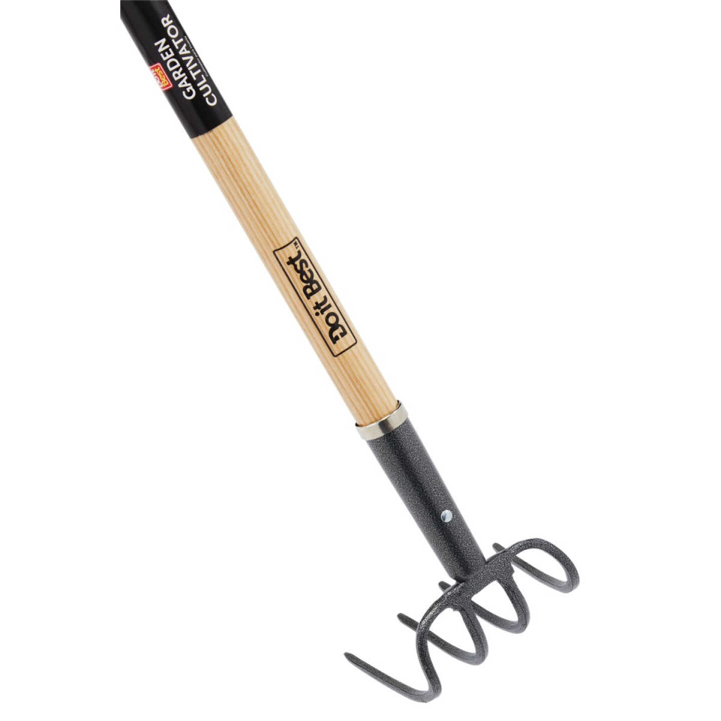 Do it Best 4-Tine 53 In. Wood Handle Garden Cultivator Image 3