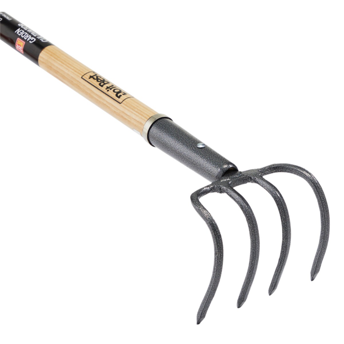Do it Best 4-Tine 53 In. Wood Handle Garden Cultivator Image 4