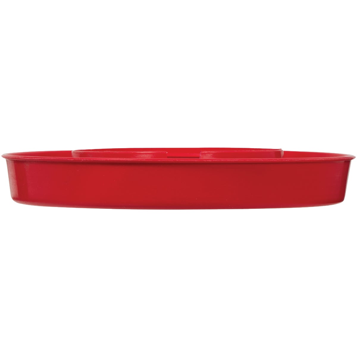 Farm-Tuff 1 Gal. Screw-On Red Polypropylene Poultry Waterer Base Image 2