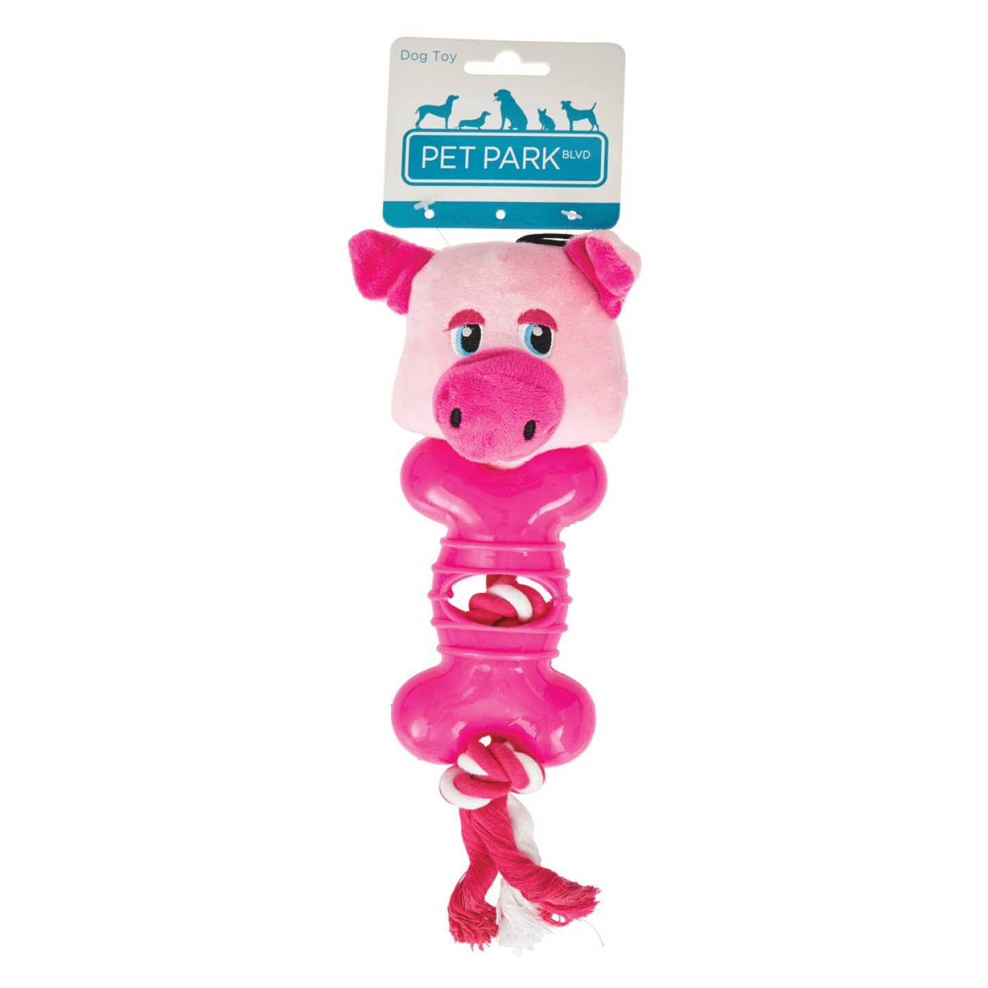 Boss Pet Pet Park Blvd Ropers Pig Dog Toy Image 2