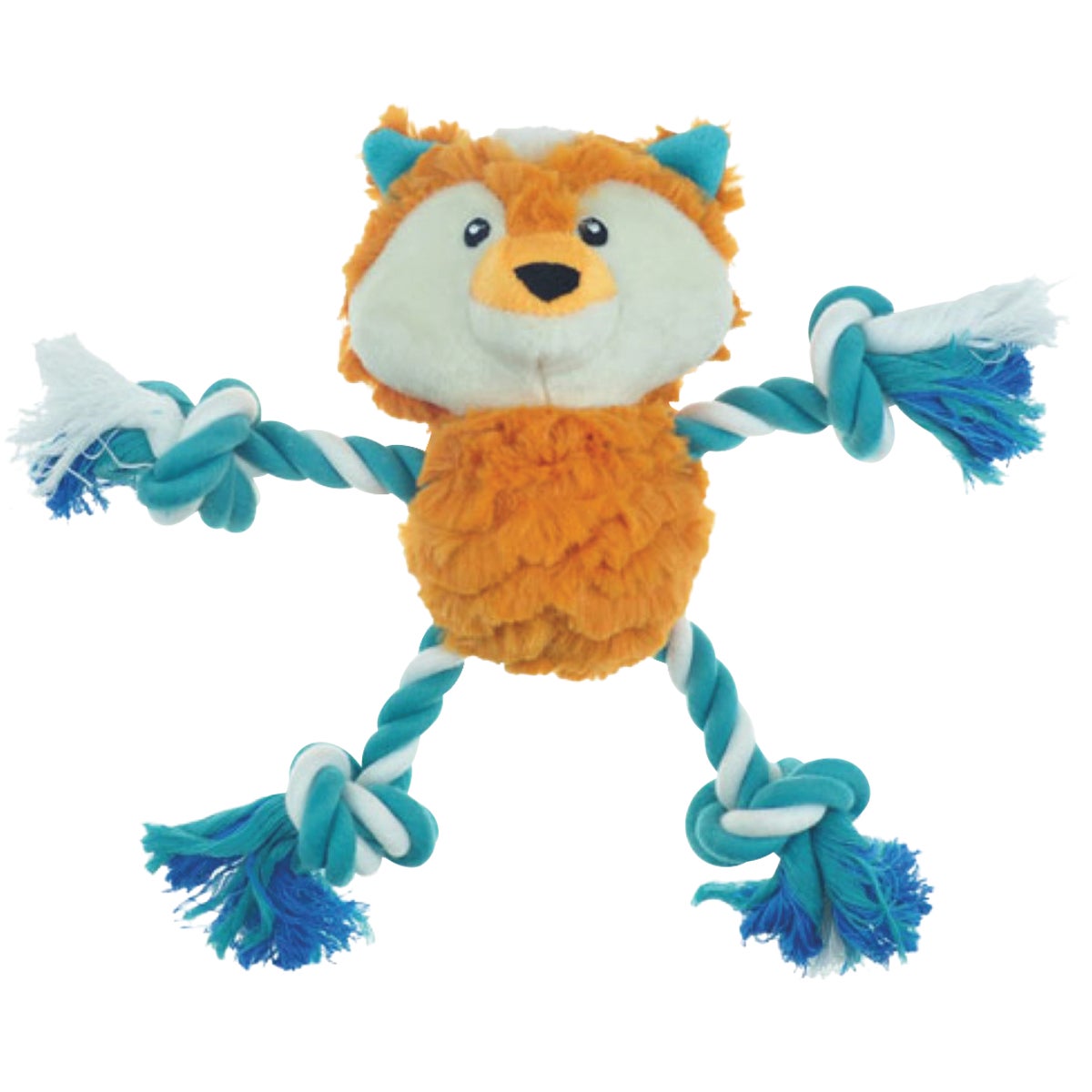 Boss Pet Pet Park Blvd Tuggers Fox Dog Toy