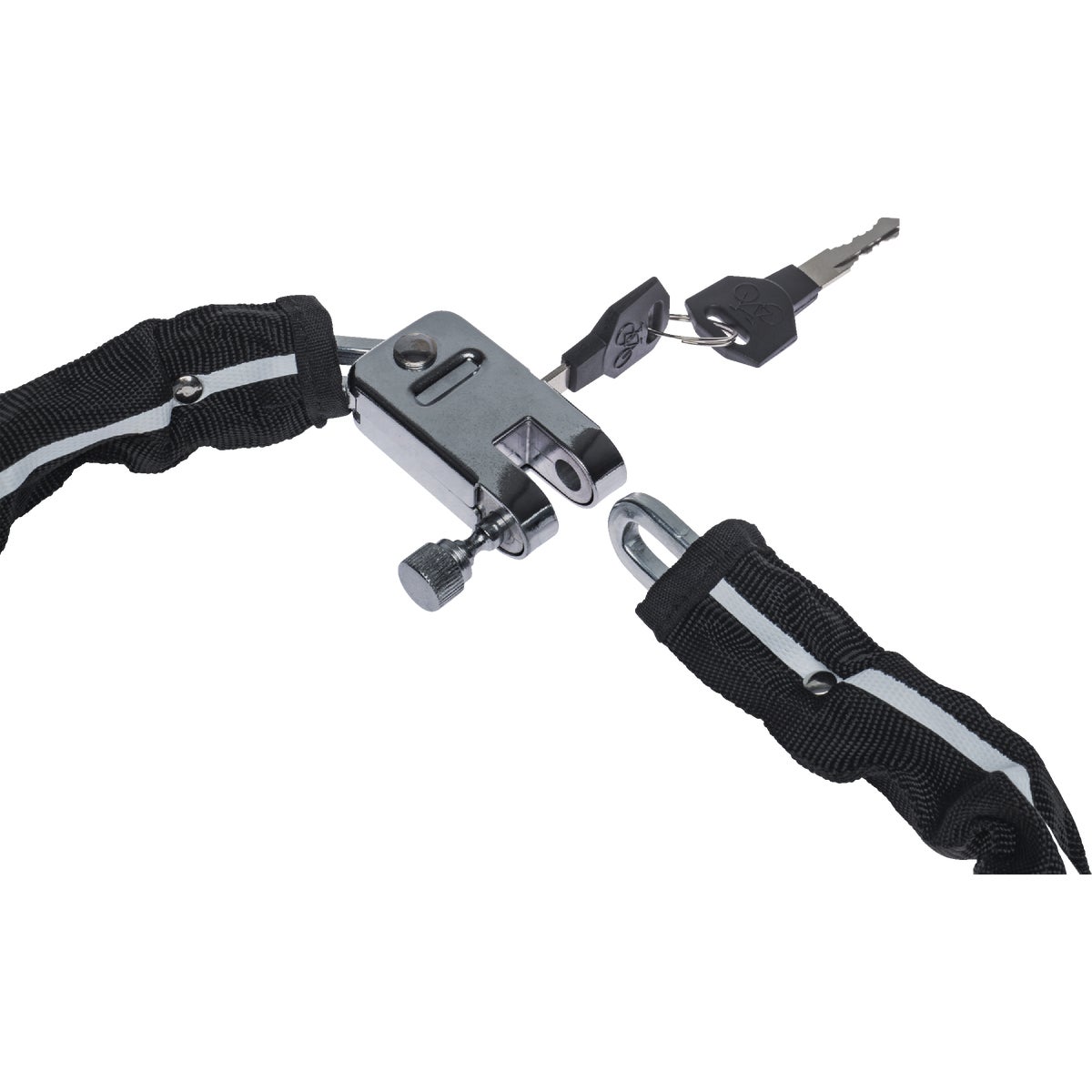 Bell Sports Rampage 400 HD 3 Ft. L. Keyed Bicycle Chain Lock Image 3