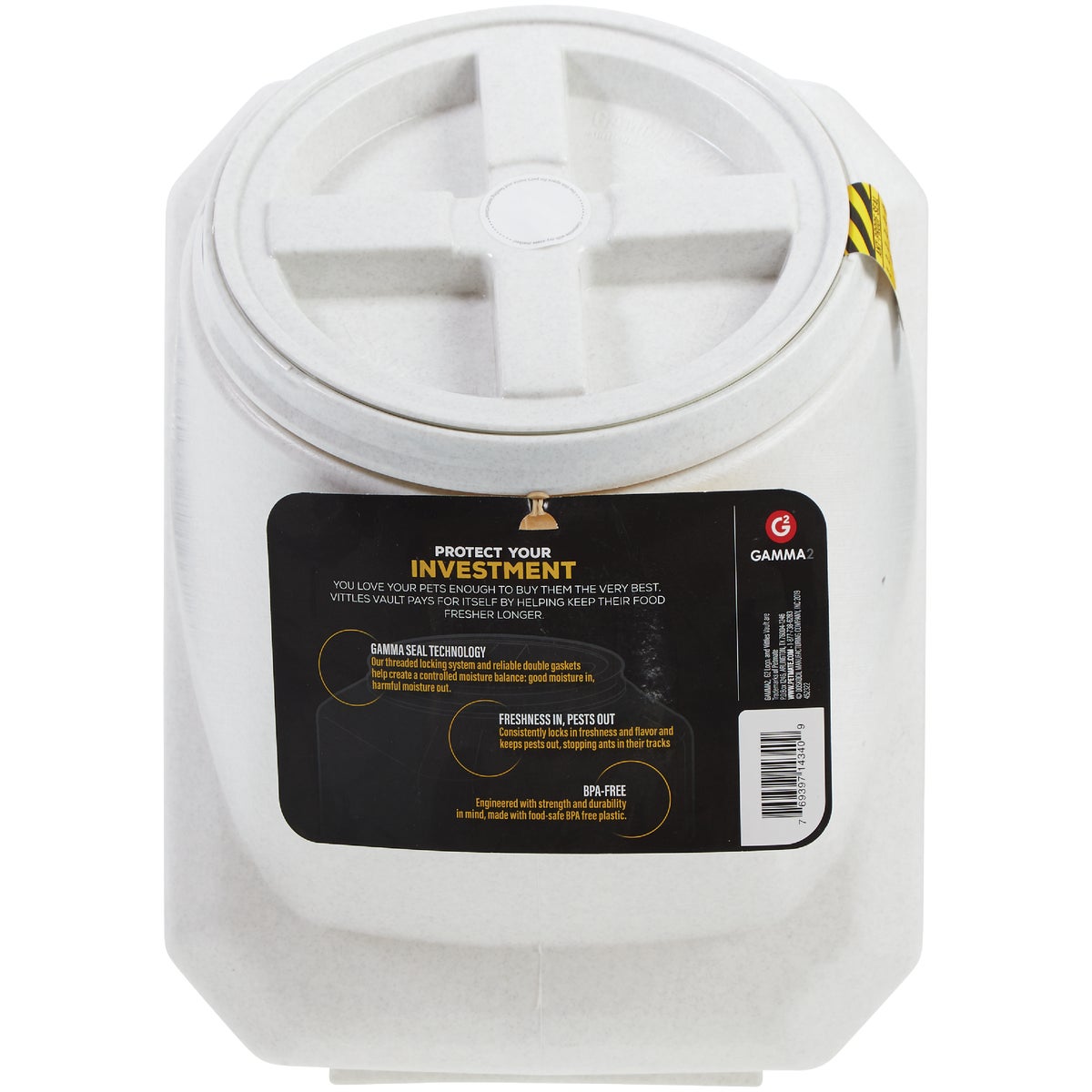 Gamma Vittles Vault Outback 40 Lb. Plastic Pet Food Storage Bin Image 2