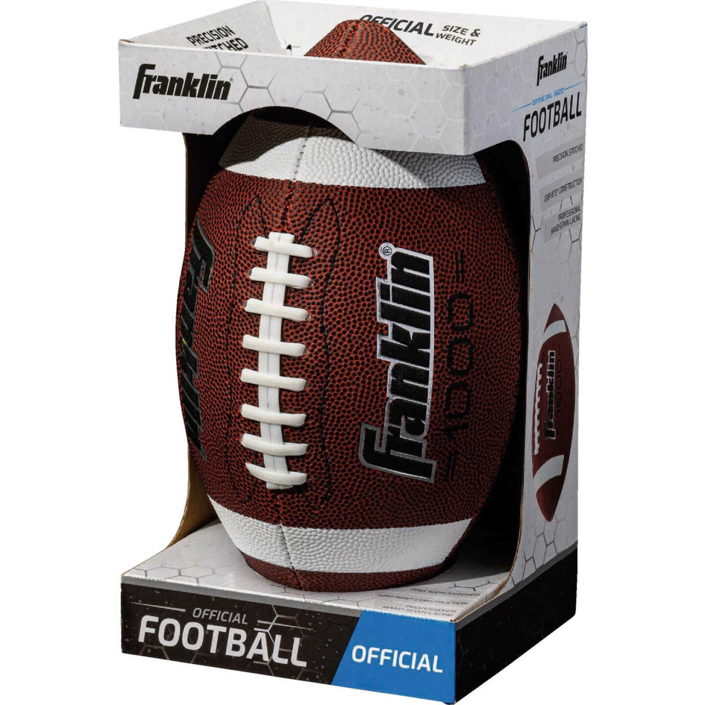 Franklin Official Size Synthetic Football Image 2