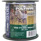 Dare 656 Ft. 150 Lb. Strength Heavy Duty Electric Fence Poly Wire Image 1
