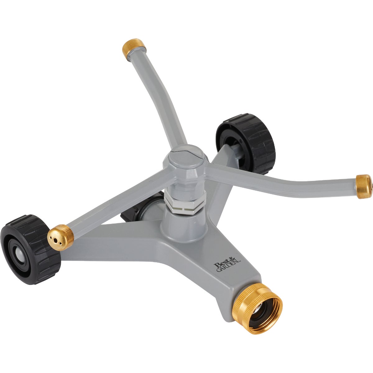Best Garden Brass 40 Ft. Dia. 3-Arm Rotary Sprinkler