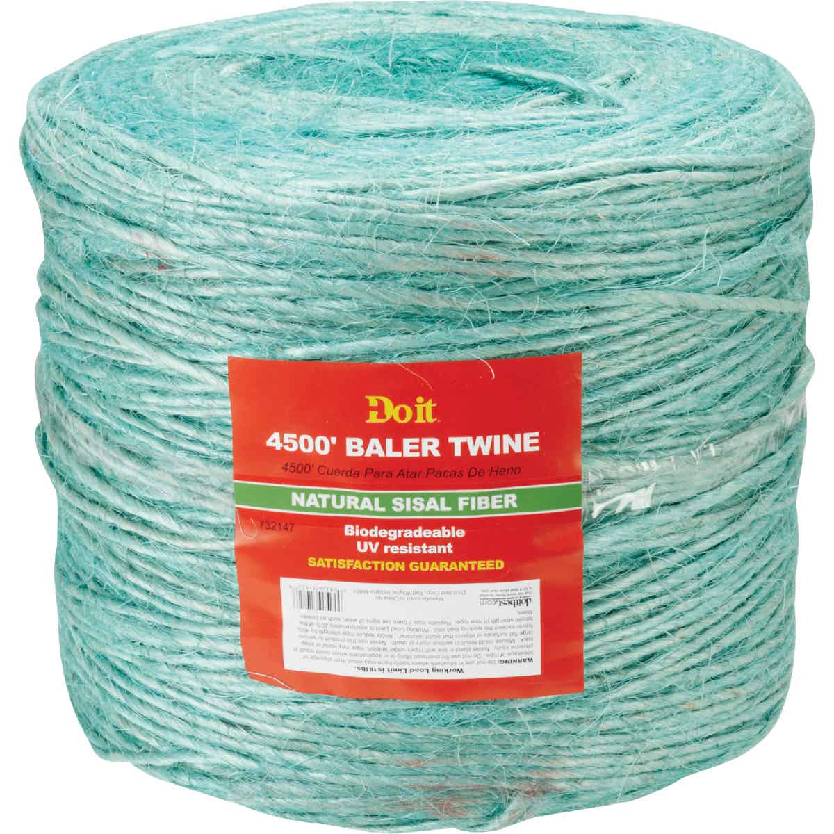 Do it Best 0.110 In. x 4500 Ft. Green Sisal Fiber Baler Twine Image 2