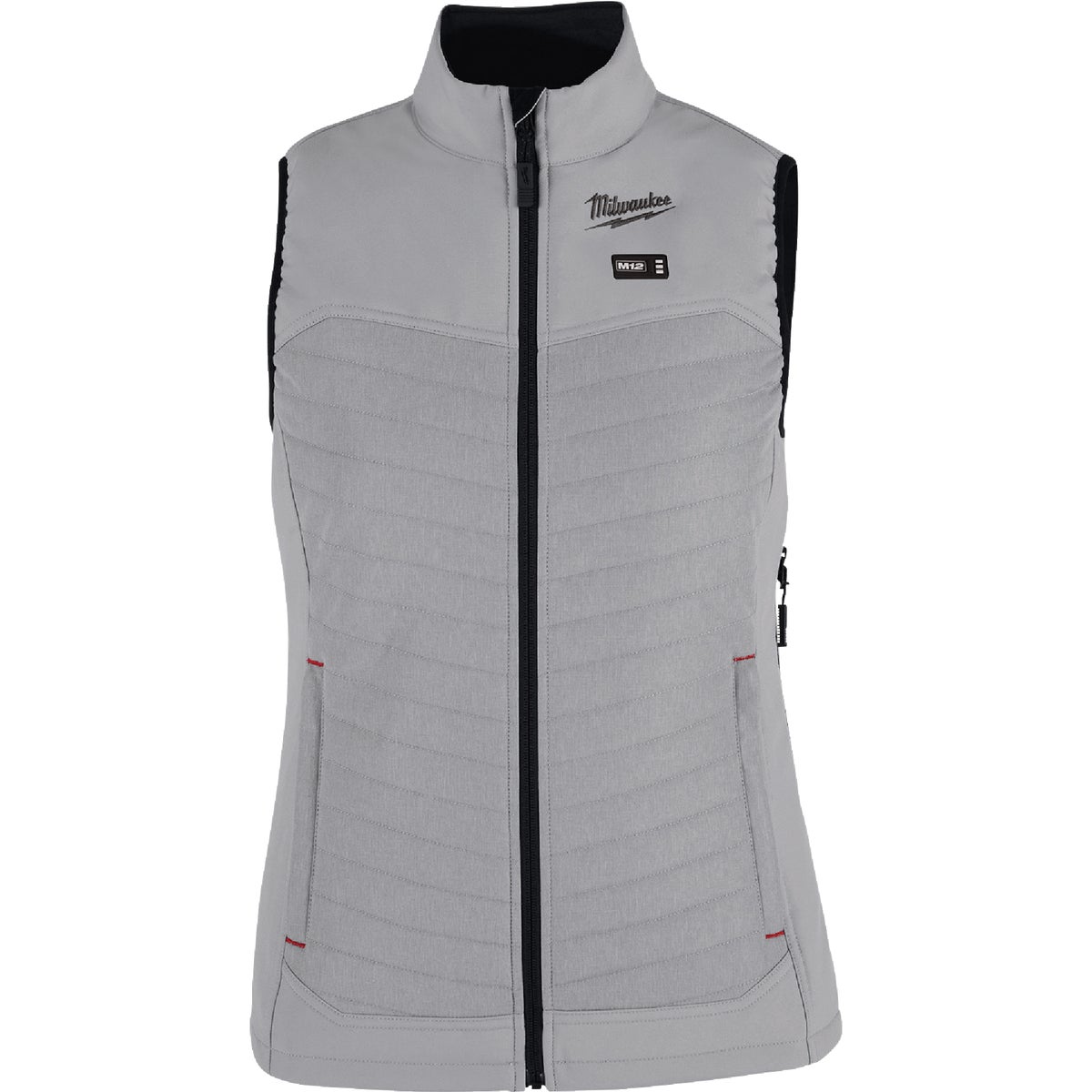 Milwaukee M12 AXIS Women's Gray Cordless Heated Vest, XL