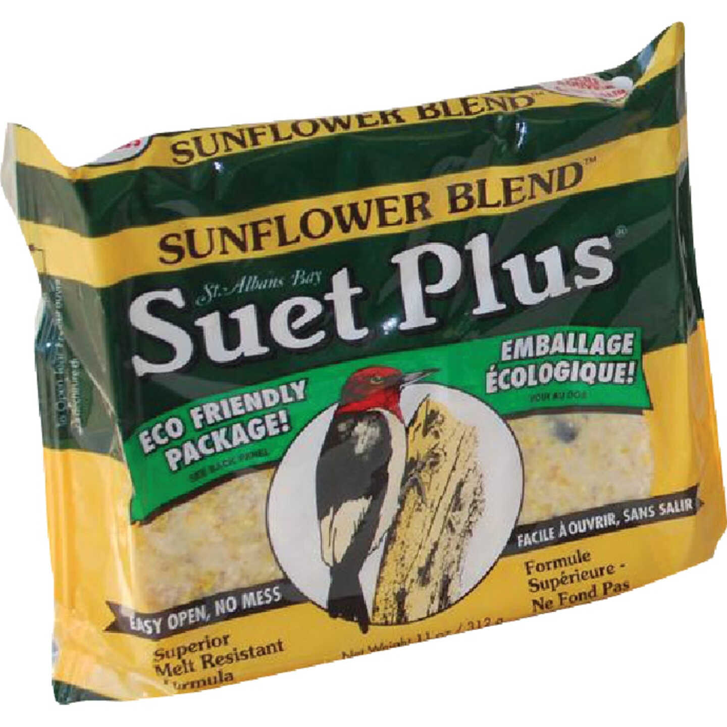 Suet Plus 11 Oz. Sunflower Blend Suet Image 1