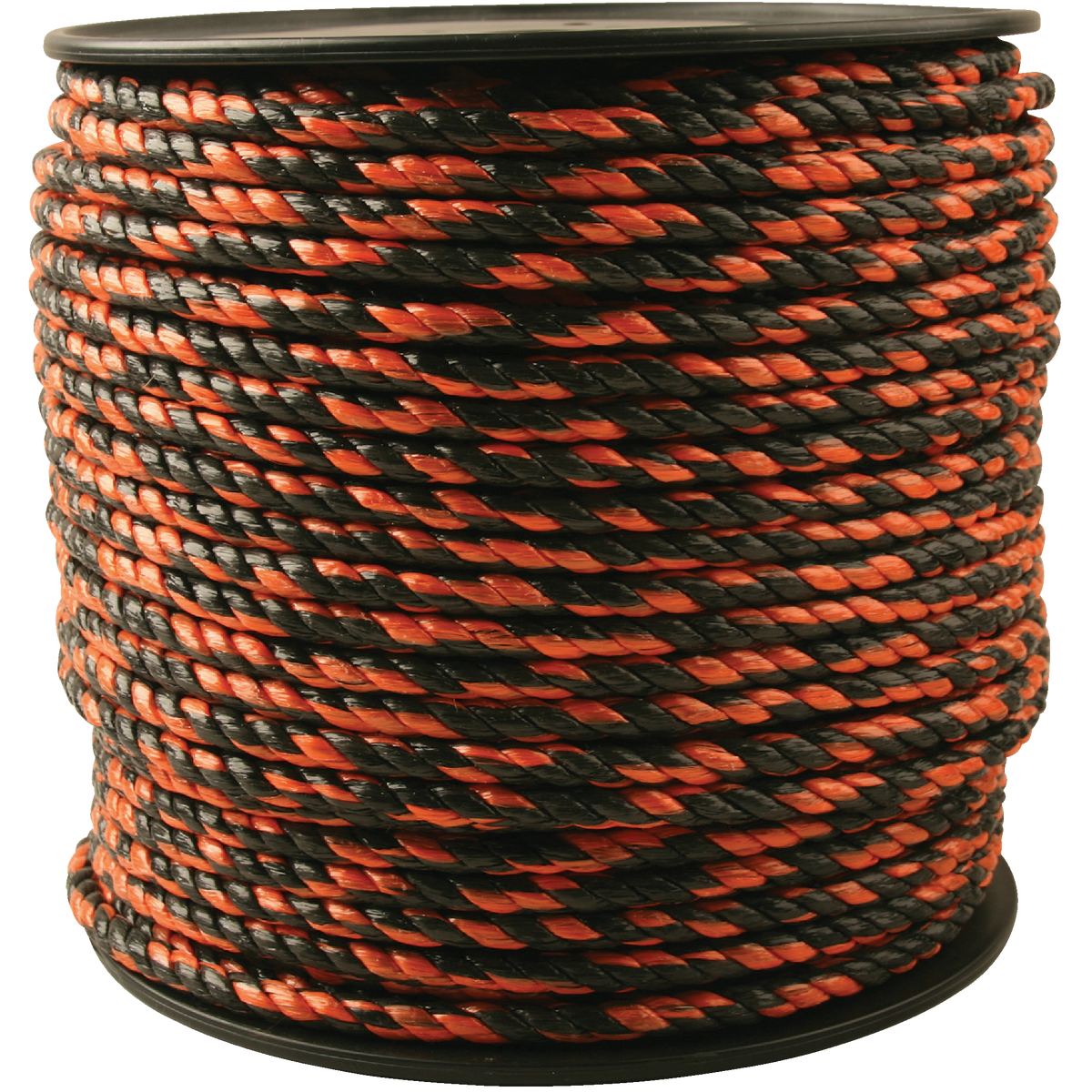 Do it Best 3/8 In. x 450 Ft. Orange & Black Truck Polypropylene Rope Image 1