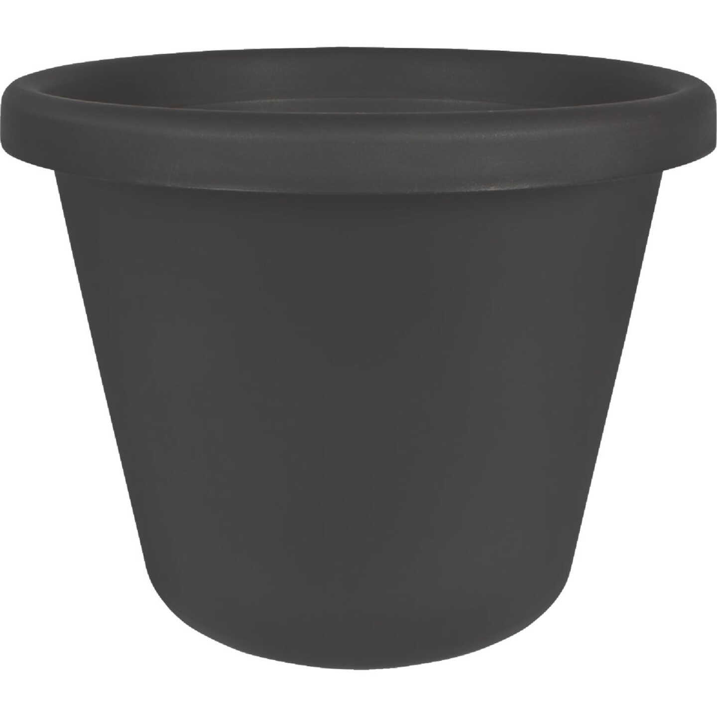 HC Companies 12 In. Black Classic Planter Image 1