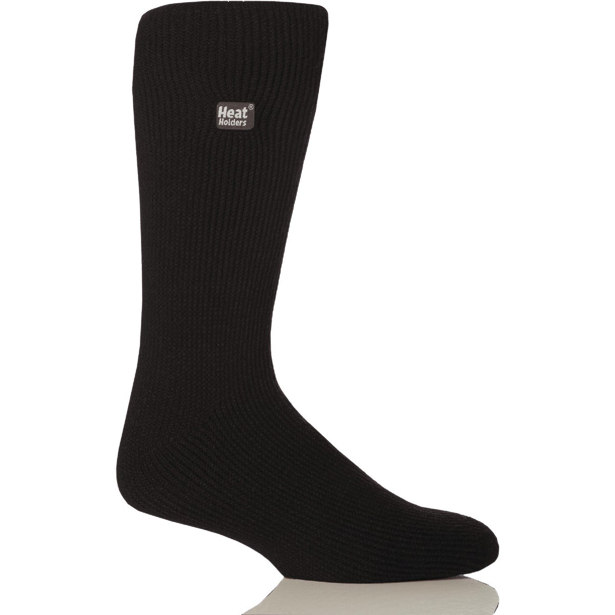 Heat Holders Men's 7 to 12 Black Thermal Sock Image 1