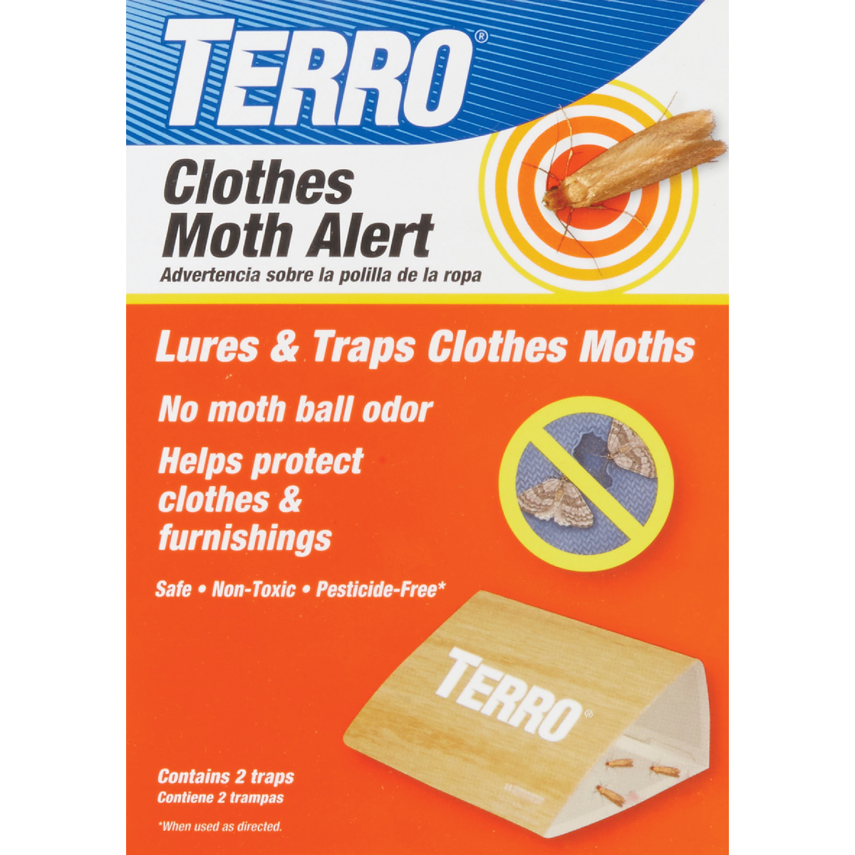 Terro Glue Clothes Moth Alert Trap (2-Pack) Image 2