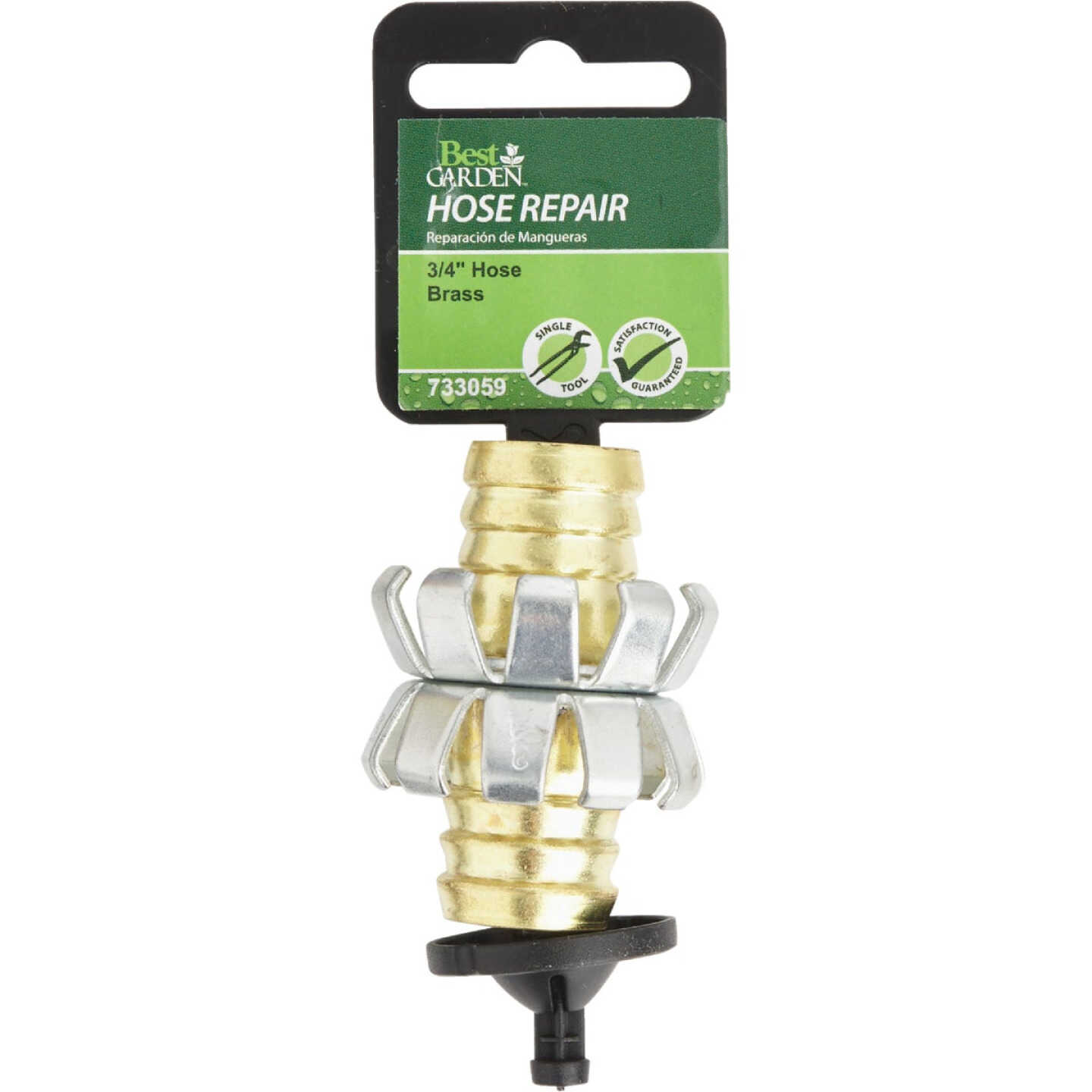 Best Garden 3/4 In. Brass Mid-Hose Mender Image 2