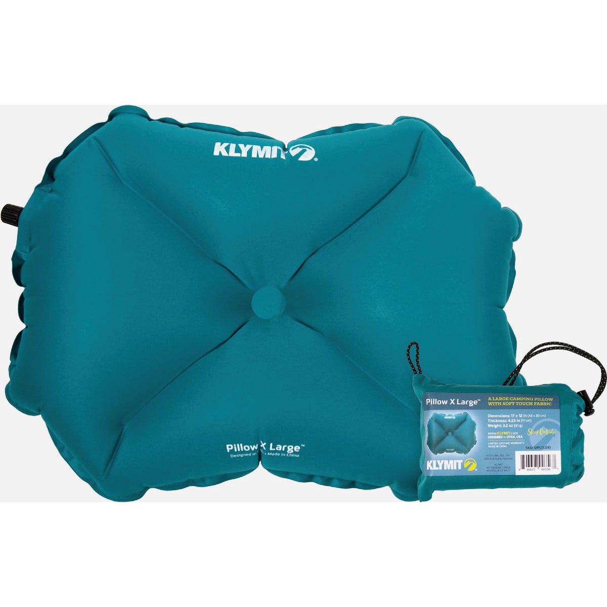 Klymit XL Blue Pillow Image 2
