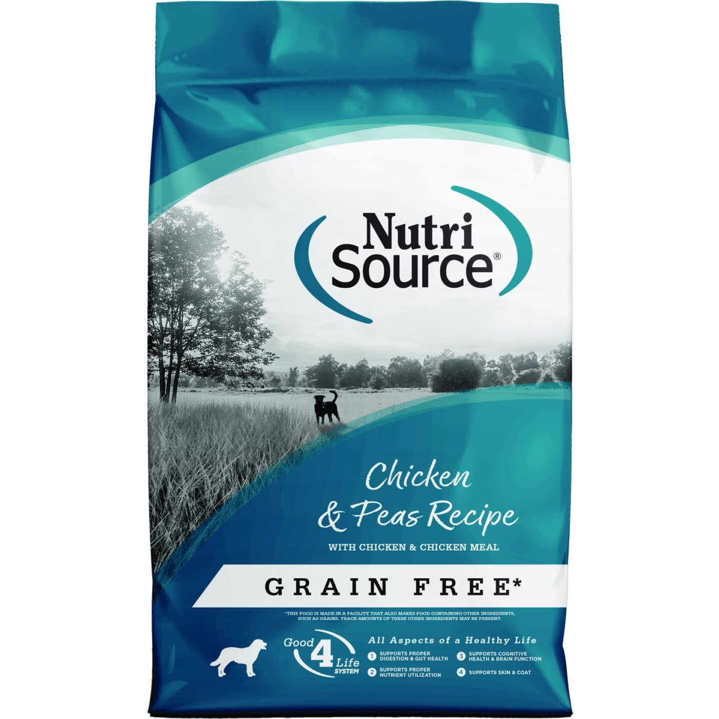 NutriSource 26 Lb. Chicken & Pea Recipe Grain Free Dog Food Image 1