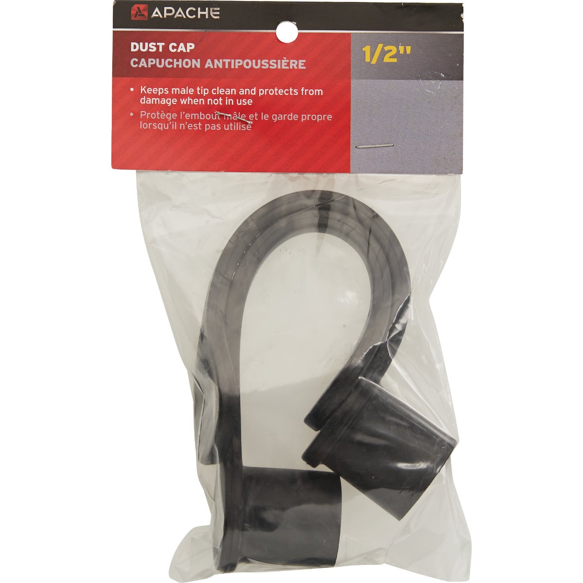 Apache 1/2 In. Rubber Male Hydraulic Dust Cap (2-Pack) Image 2
