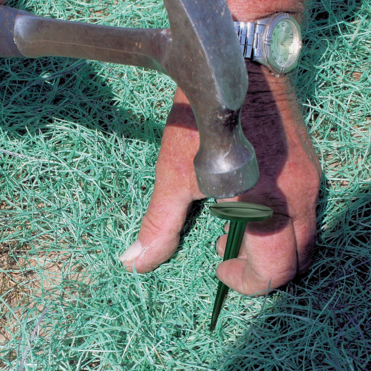 DeWitt Plastic Green Landscape Fabric Pins (6-Pack) Image 2