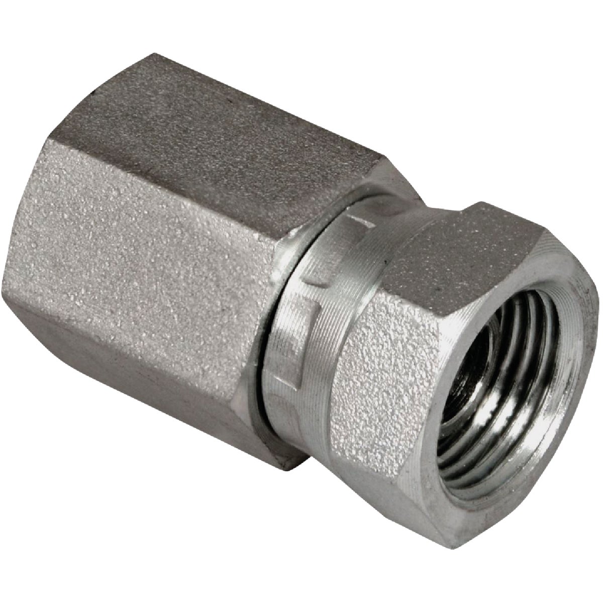 Apache 1/2 In. Female Pipe Swivel x 1/2 In. Female Pipe Swivel Straight Hydraulic Hose Adapter Image 1